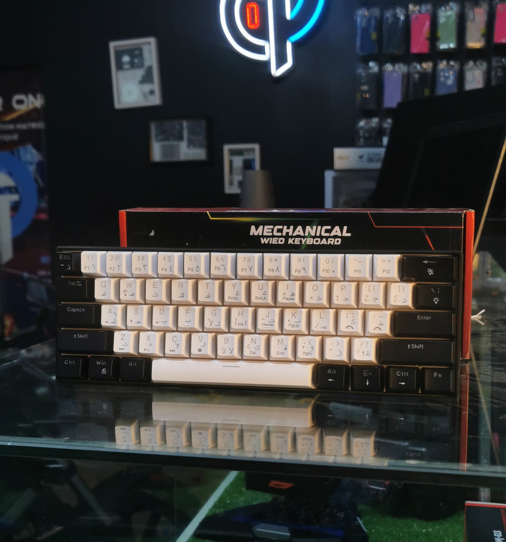 MECHANICAL KEYBOARD BLUE SWITCH GMK-610